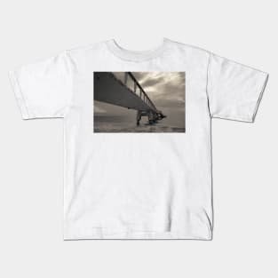 Cloudy Sea Pier Kids T-Shirt